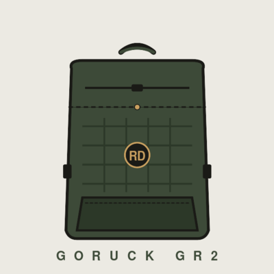 GoRuck GR2 backpack illustration